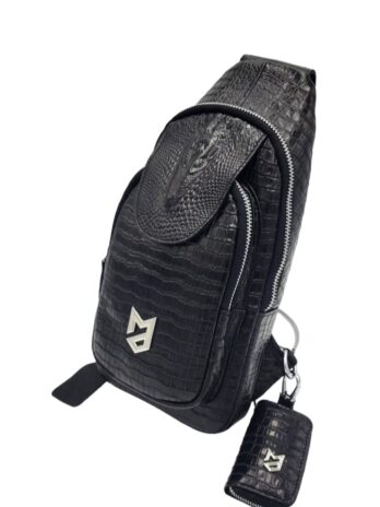 MD CROSS BODY BAG MATTE BLACK